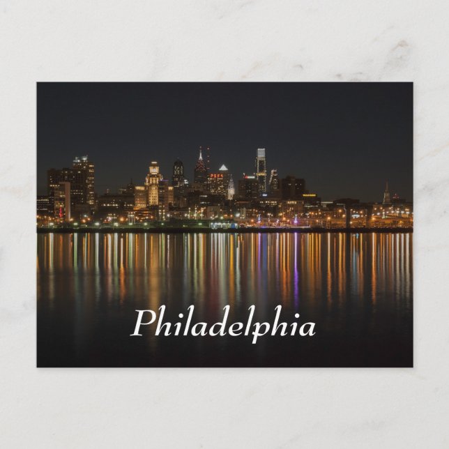Philly night postkarte (Vorderseite)
