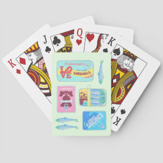 Philly Playing Cards - Philadelphia Tin Fish Spielkarten