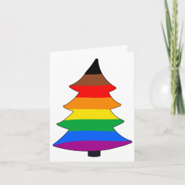 Philly Pride (QPOC) Holigay Tree Karte