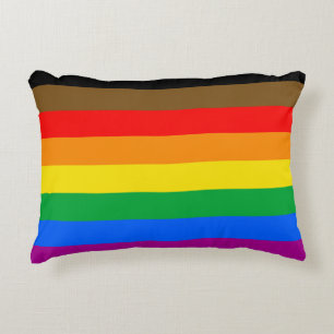 Philly Rainbow Pride Flag Dekokissen