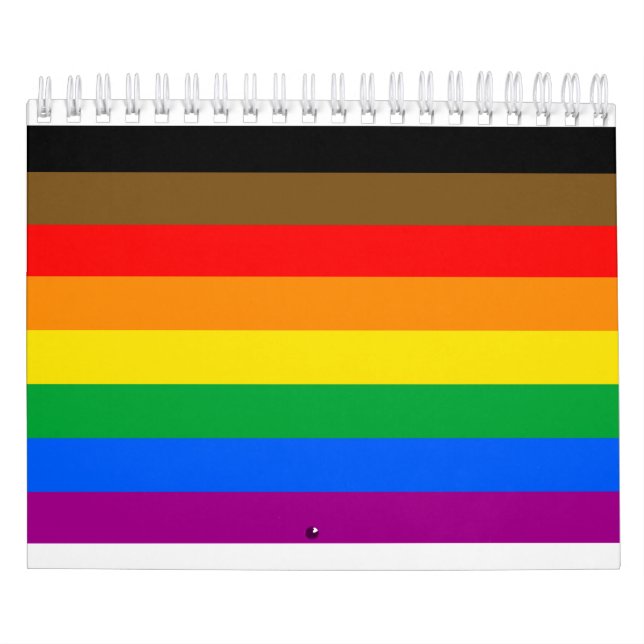 Philly Rainbow Pride Flag Kalender (Titelbild)