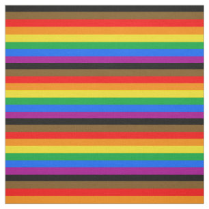 Philly Rainbow Pride Flag Stoff