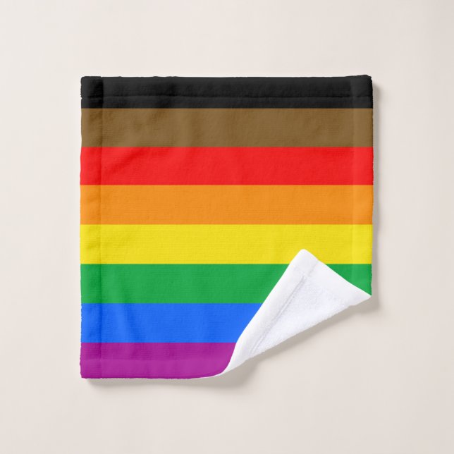 Philly Rainbow Pride Flag Waschlappen (Waschlappen)