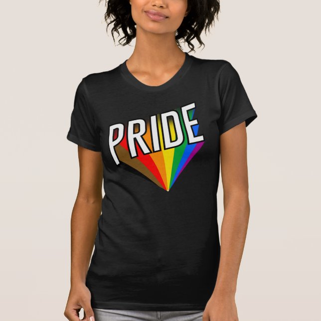 Philly Rainbow Pride T-Shirt (Vorderseite)