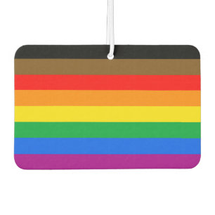 Philly Regenbogen-Stolzflagge Autolufterfrischer
