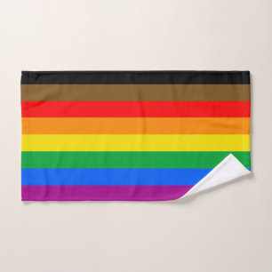 Philly Regenbogen-Stolzflagge Handtuch
