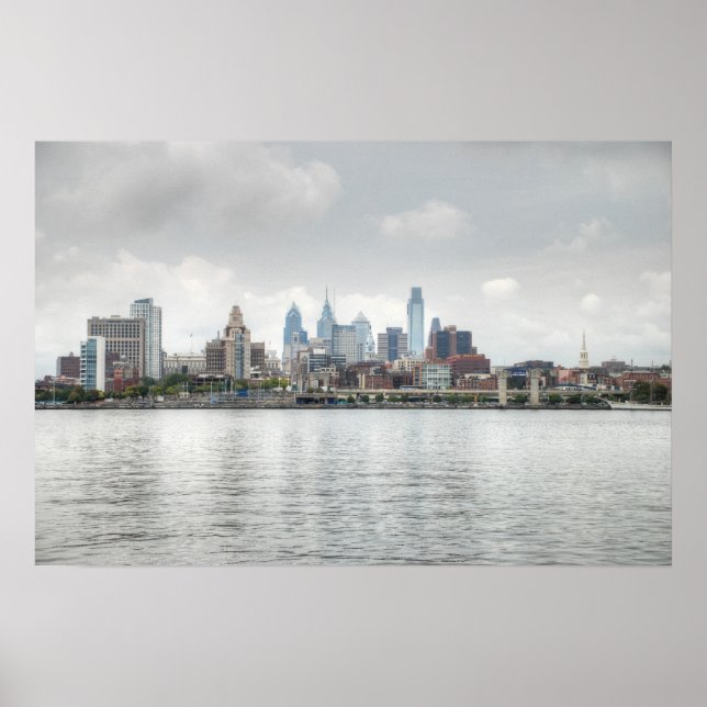 Philly Skyline 2 Poster (Vorne)
