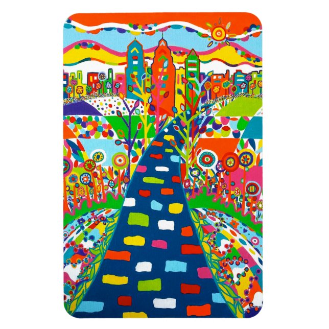 Philly Skyline 4 x 6 Flexible Magnet (Vertikal)