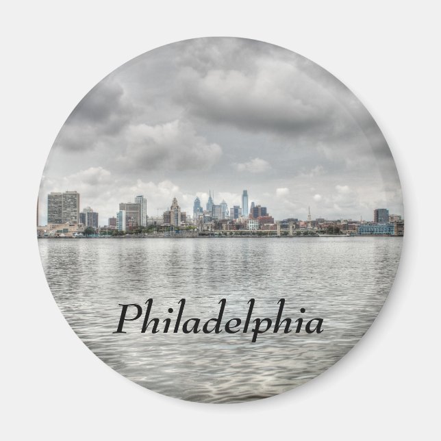 Philly Skyline Magnet (Vorne)