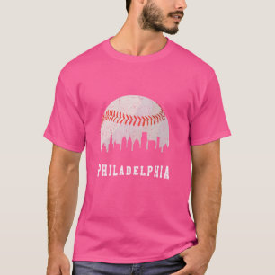 Philly Skyline Shirt - Vintage Philadelphia Baseba