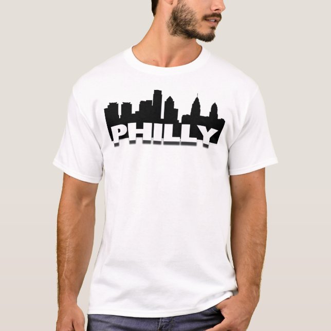 Philly Skyline T-Shirt (Vorderseite)