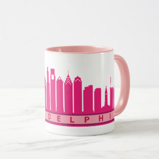 Philly Skyline-Tasse 2019 im Rosa Tasse