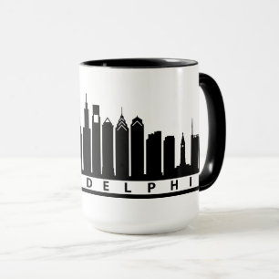 Philly Skyline-Tasse 2019 im Schwarzen Tasse
