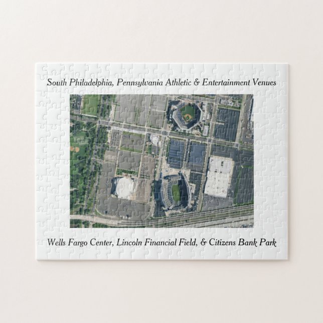 Philly Sports & Entertainment Fac. Puzzle (Horizontal)