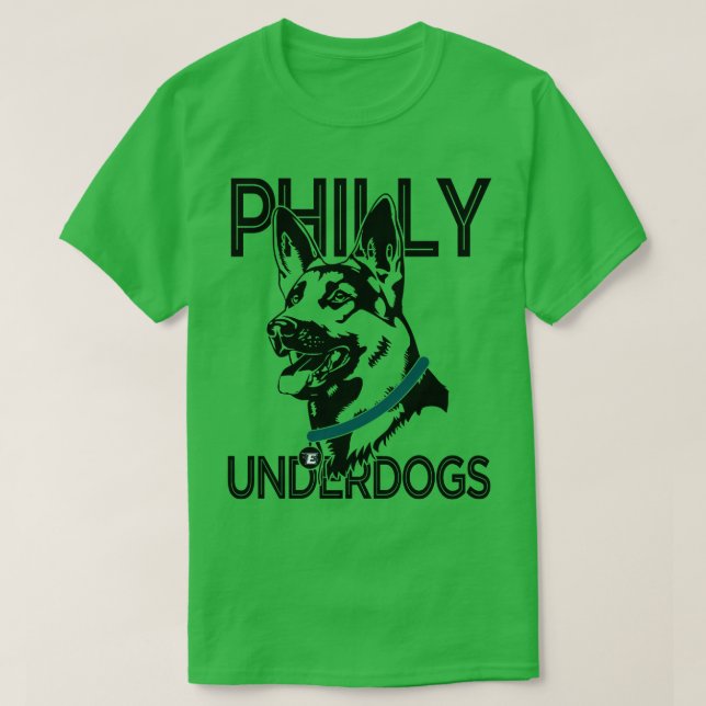 Philly Underdogs - German Sheppard T-Shirt (Design vorne)