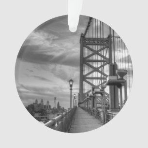 Philly von der Brücke Ornament