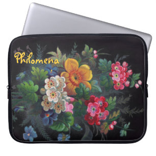 Philomena Viktorianisch Bouquet Neoprene Laptop Sl Laptopschutzhülle