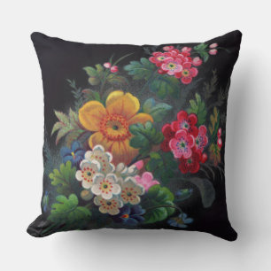 Philomena Viktorianisch Bouquet Throw Pillow Kissen