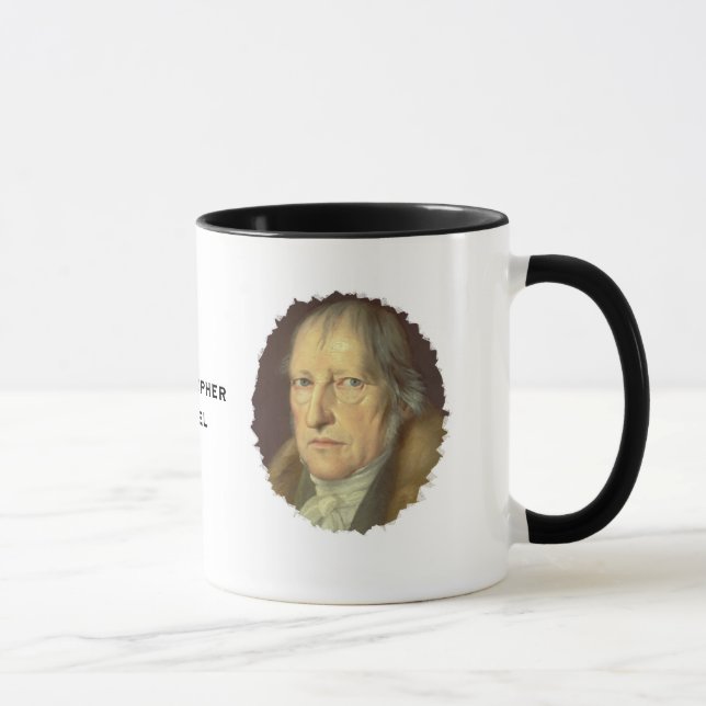 Philosoph Georg Hegel Tasse (Rechts)