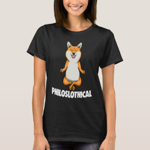 Philosoph, Niedlich Yoga Corgi Tierische T-Shirts 