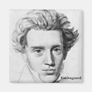 Philosoph Soren Kierkegaard Magnet