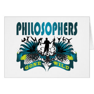 Philosophen wild gegangen
