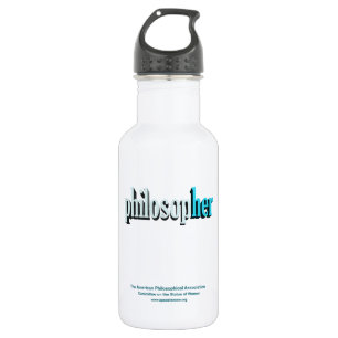 Philosophenblau Trinkflasche