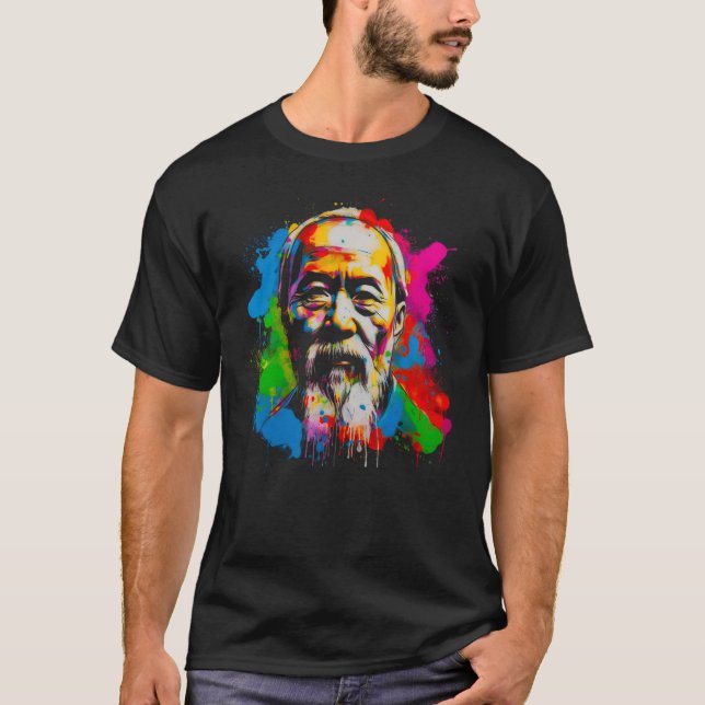 Philosopher Lao Tzu T-Shirt (Vorderseite)