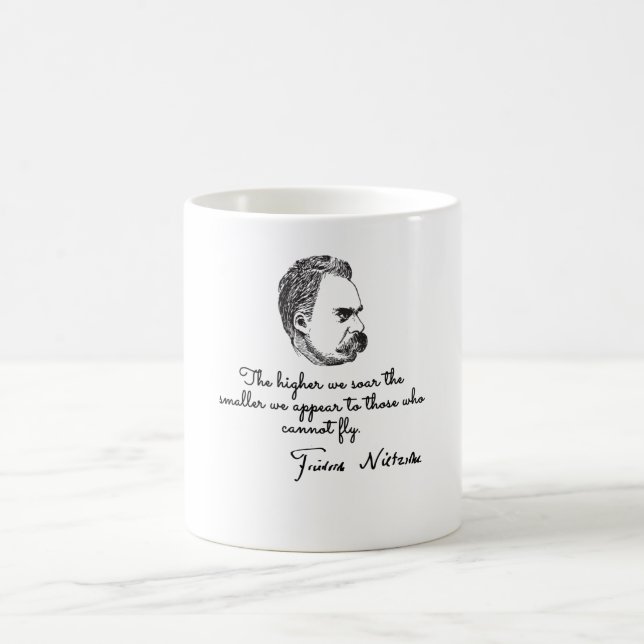 Philosopher nietzsche kaffeetasse (Mittel)