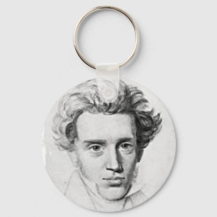 Philosopher Soren Kierkegaard Schlüsselanhänger
