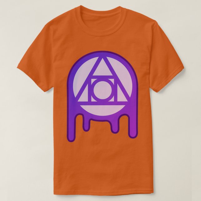 Philosopherx27s-Stein-alchemisches Symbol T-Shirt (Design vorne)