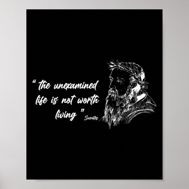 Philosophie, berühmte Icons Philosophie Zitate, di Poster (Vorne)