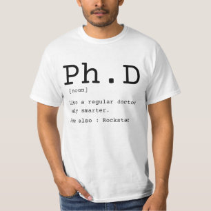 Philosophie der Doktorarbeit Doktorarbeit T-Shirt