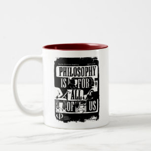 Philosophie ist für uns alle Pazifik-Treffen 2026  Zweifarbige Tasse