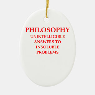 Philosophie Keramikornament