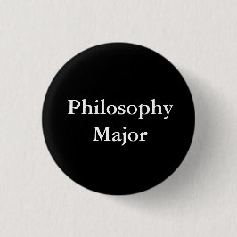 Philosophie-Major Button