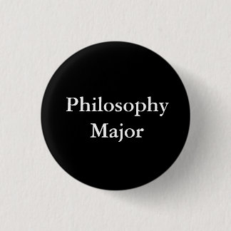 Philosophie-Major Button