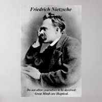 Philosophie Posters Friedrich Nietzsche Great Mind
