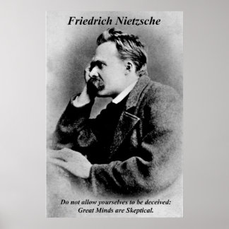 Philosophie Posters Friedrich Nietzsche Great Mind Poster