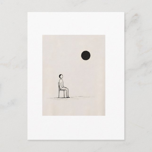 Philosophie  postkarte (Vorderseite)