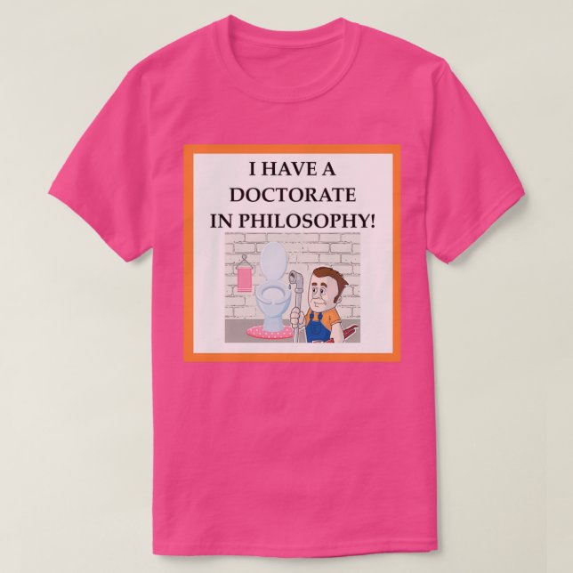Philosophie T-Shirt (Design vorne)