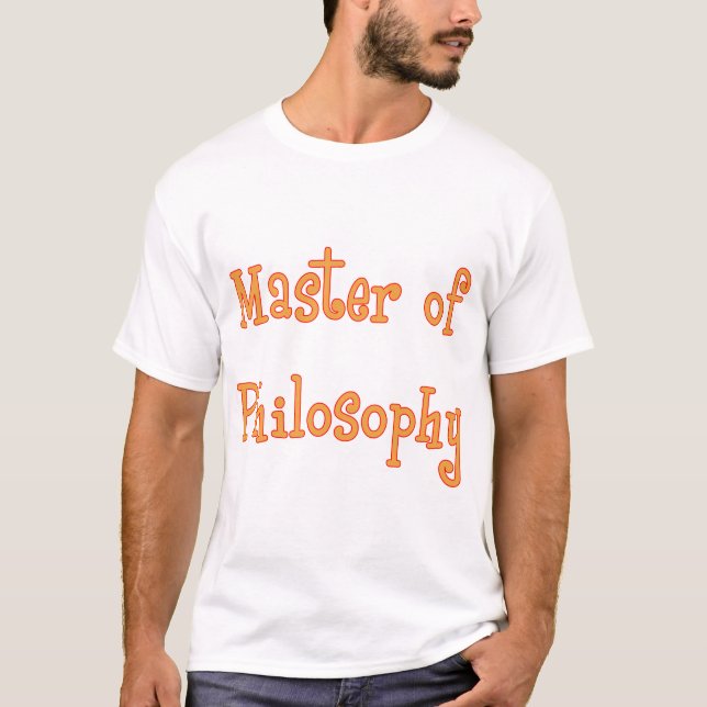 Philosophie T-Shirt (Vorderseite)