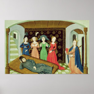 Philosophie und die Muse Poster