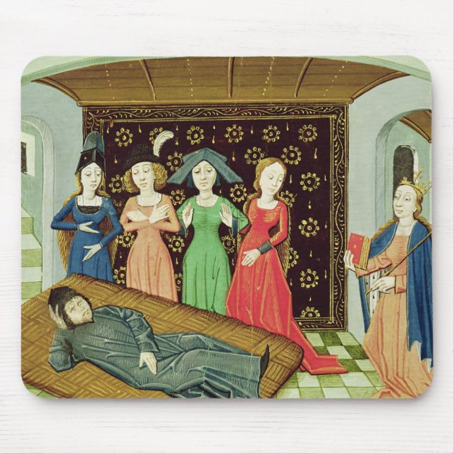 Philosophie und die Musen Mousepad (Vorne)