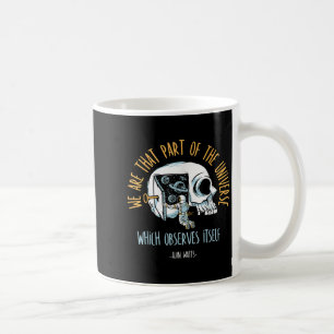 Philosophie Weltraum Zitat Alan Watts Astronaut Kaffeetasse