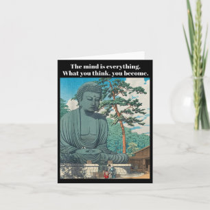 Philosophie Zitat Buddha Buddhismus Meditation Pos Karte