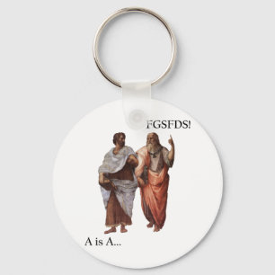 Philosophische Abteilung - A ist A vs FGSFDS Schlüsselanhänger