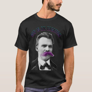 Philosophischer T - Shirt - Friedrich Nietzsche