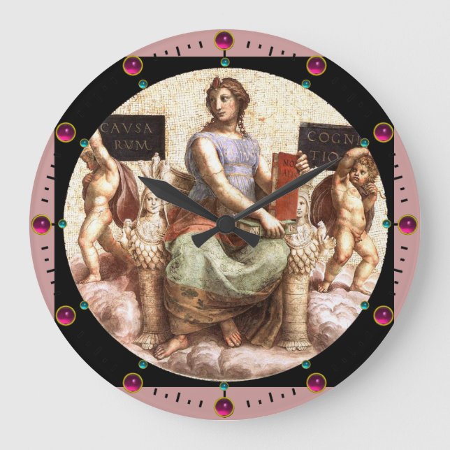 PHILOSOPHY GROßE WANDUHR (Vorderseite)