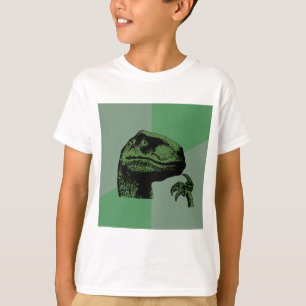 Philosoraptor Dinosaurier-Ratetier Meme T-Shirt